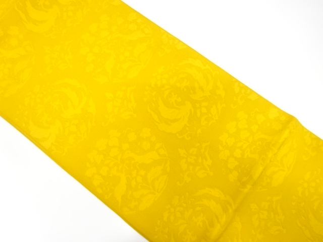 向かい動物模様織出し袋帯